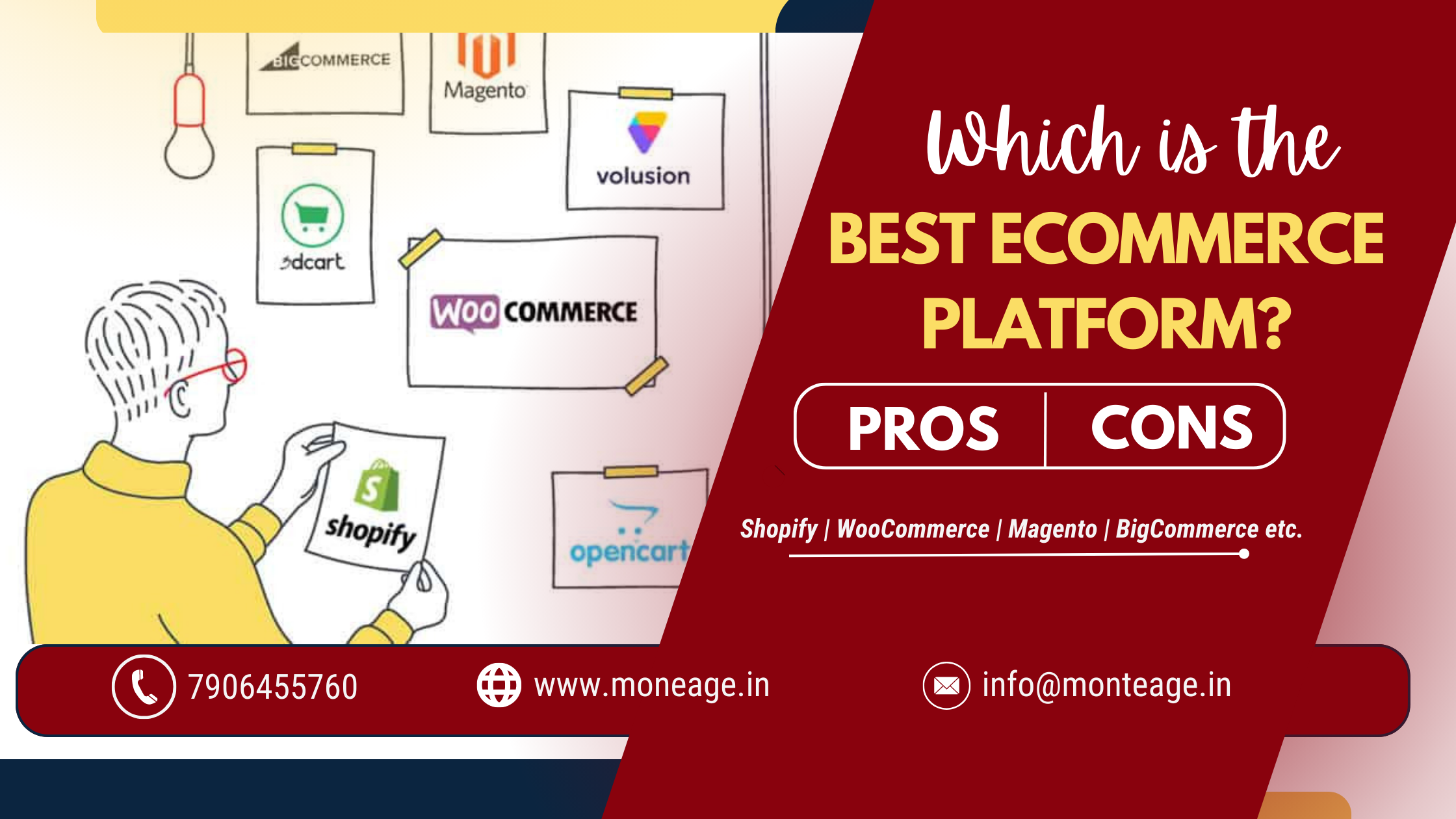Which is the Best Ecommerce Platform? Shopify vs WooCommerce vs Magento vs BigCommerce